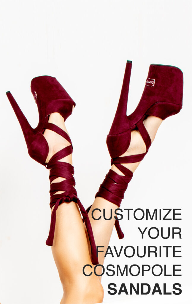 COSMOPOLE CUSTOMIZED SUEDE SANDALS OPEN TOES